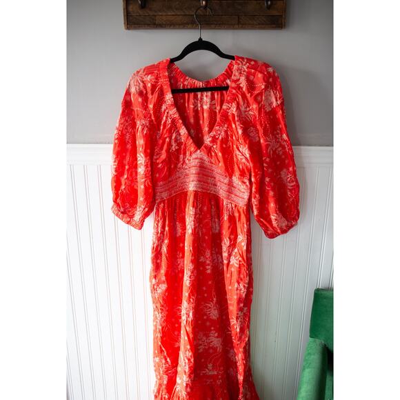 Free People Dresses & Skirts - Free People Golden Hour Maxi Dress MISSING SIZE TAG